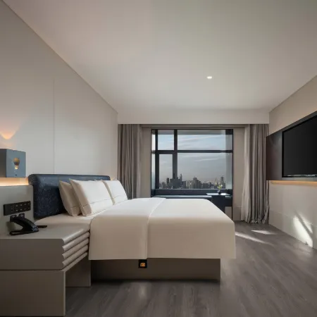 Atour Light Shanghai Wujiaochang Wanda Plaza Отели рядом с достопримечательностью «Стадион «Цзянвань»»