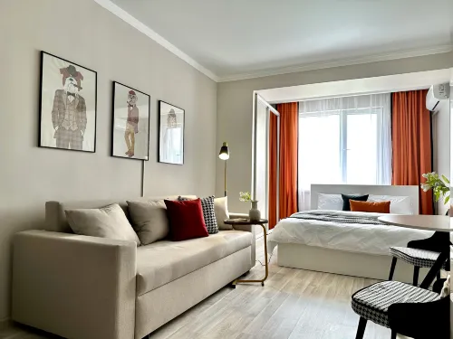 DANDY apartment with Mountain View in downtown Almaty