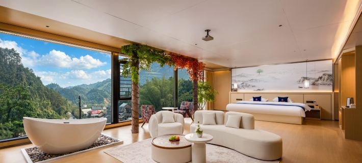 Daxinde Tianbianzhai Hotel Hotele w: Powiat Daxin