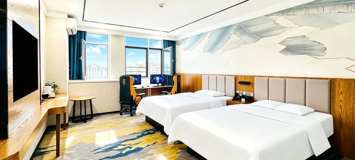 Yaxin E-sports Hotel (Dezhou Qihe Wanda Plaza Branch) Hotels in Qihe County