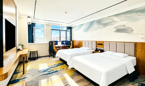 Yaxin E-sports Hotel (Dezhou Qihe Wanda Plaza Branch)