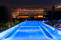 Deqing Anhe Wenlan Vacation Apartment - 루프탑 수영장