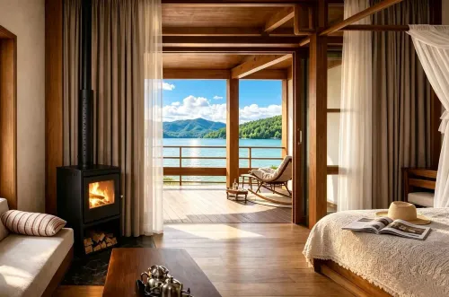 Lugu Lake Tingmiao | Mountain Lake View · Full View Gem Goddess Mountain Lake View Resort Villa - Kitchens