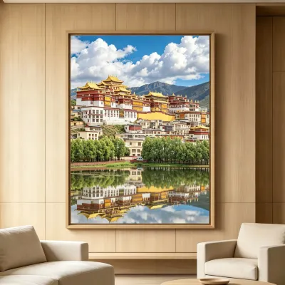Buchao Impression Manor Oxygen Homestay Self-drive Friendly, Eco Solid Wood Hotels near Tibetan Culture Expo Center