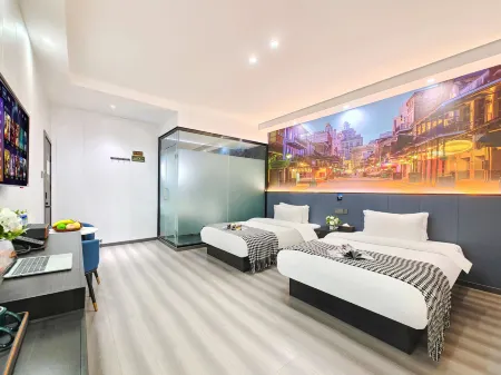 Olive Tree Hotel (Chengdu Tianfu International Airport Branch) Отели рядом с достопримечательностью «Sancha Lake Scenic Area»