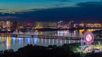 Wanda Yi,Yangxin - vue sur la montagne