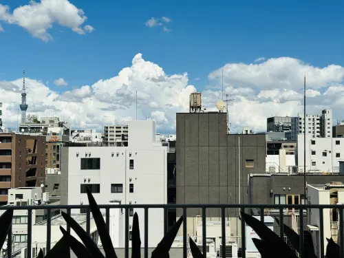 Hotel Rakuragu - balcón