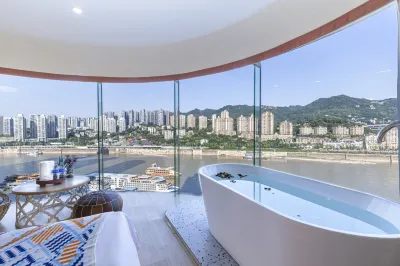 Angela·Angel High-rise River View Homestay (Jiefangbei Hongyadong Branch, Chongqing)