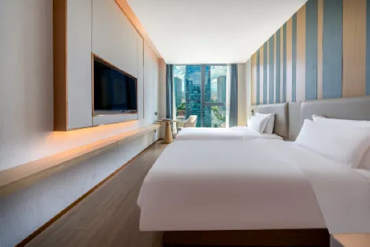 CHAMJOY HOTEL Отели рядом с достопримечательностью «Yiwu Guoji Bolan Center»