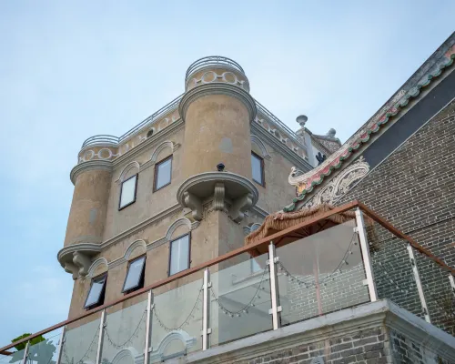 Liyuan Daoxiang Diaolou Boutique Cultural Homestay (Chikan Ancient Town Scenic Area Branch) من الخارج Photos