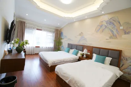 Floral Hotel· Wuxi Xingyun Liushui Hotel (Lingshan Giant Buddha Nianhuawan Branch) Отели рядом с достопримечательностью «Junzhang Mountain»