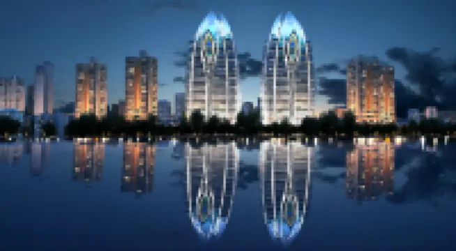 雙塔之星ホリデイホテル(潑水広場江邊ナイトマーケット) のホテル