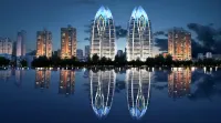 Twin Tower Star Holiday Hotel (Splashing Square Jiangbian Night Market)