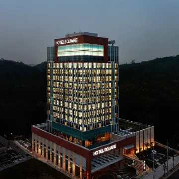 โรงแรมสแควร์ อันซาน โรงแรมใกล้ศาลากลางอันซัน