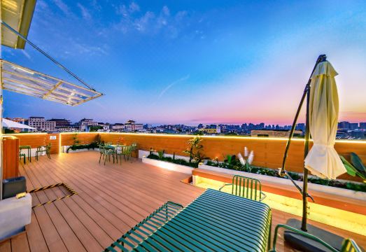 구이화 자이지우 유스 호스텔 테라스