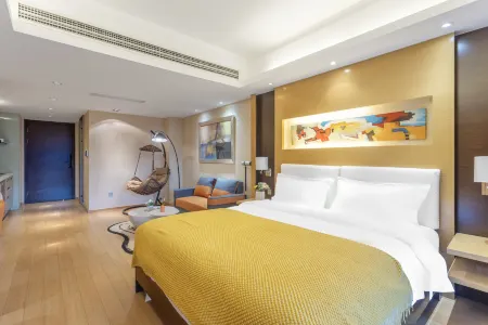 Qingshi Homestay (Beijing Sanlitun Workers' Stadium) Отели рядом с достопримечательностью «Beijing Institute of Education， Dongcheng Branch»