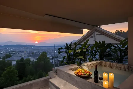 Tengchong Yulan Dongshan Forest Oxygen Private Soup Villa