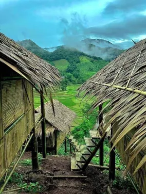 Bamboo House-Banwen Отели рядом с достопримечательностью «Ban Huai Mi Campground»
