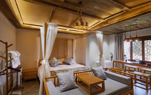 Zhumushan Residence | Zhuyin · Bamboo Zen Mountain Zen Homestay (Shengjingshan) - Mountain view