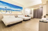 RHINO HOSTEL-Near Hualien Train Station-Scooter Rental Hotel di 