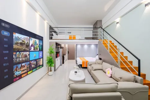 Sishi Apartment (Longyannan Road Food Street Branch Wanxiangcheng Shantou) - Condos