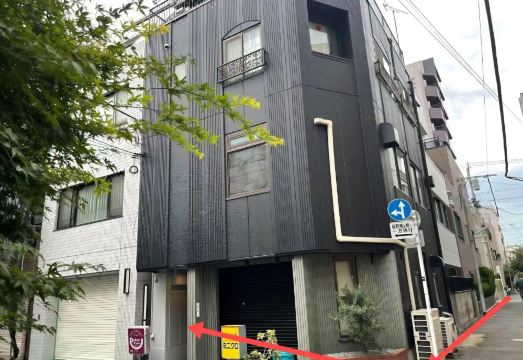 도쿄 숙소 내부 전경