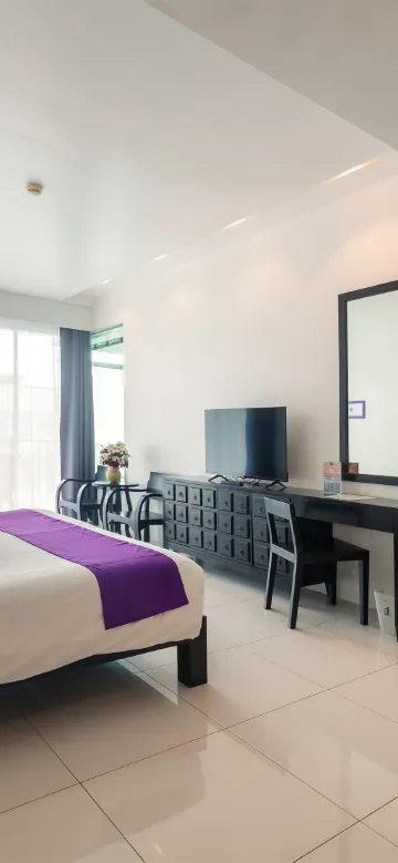 ห้องดีลักซ์ พร้อมวิวสระว่ายน้ำ