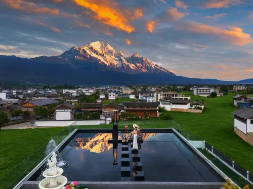 Amanjing • Rizhao Jinshan • Snow Peak | Yunjing Panoramic Manor (Baisha Old Town) - Balkoner
