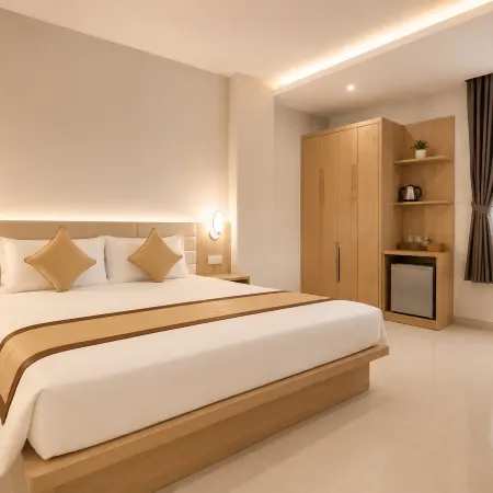 S79 Son Mi Hotel Отели рядом с достопримечательностью «Университет иностранных языков и вычислений Хуфлит»