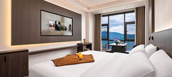 Sandianshui Smart Hotel Hotele w: Powiat Fengqing