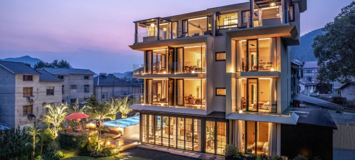 SERA HILL Misty Hot Spring Lodge | Nanshan Luxury Private Hot Tub Retreat (OMG Heartbeat Park) Hotels in Tonglu