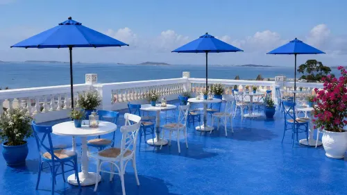 湄洲島雲水華庭·Oceanfront Sky Garden Villa（魟鼻尾沙灘店） - 酒吧