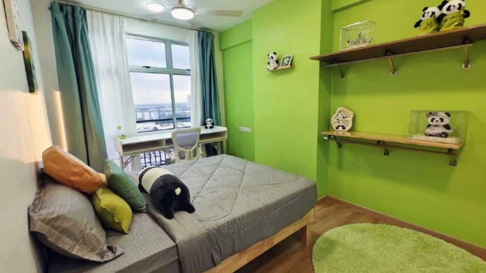 Panda House in JB~The house and is so cute Lovely!
