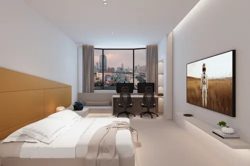Jinjiang Xinqiuwai E-Sports Hotel (Jinjiang International Airport) - Balkon