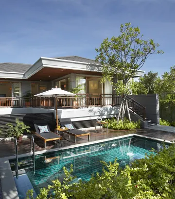 บ้าน 2 ห้องนอน สระว่ายน้ำส่วนตัว ติดชายหาด