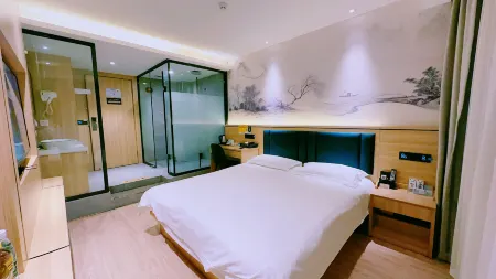 Tianwang Boutique Hotel (Gongyi Xinxing Road Xingyue Times Square) Отели рядом с достопримечательностью «Kang Bai Wan Zhuang Yuan»
