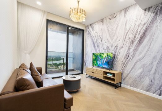 현대적인 객실 내부