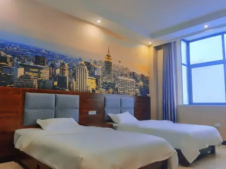 New Town Hot Spring Bath B&B Отели в г. Ичуань