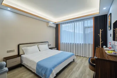 Leshui Shanju Villa Light Luxury Leisure Holiday Meisu (Hangzhou Fuyang Longlinba Branch) 구내 마을 주변 호텔