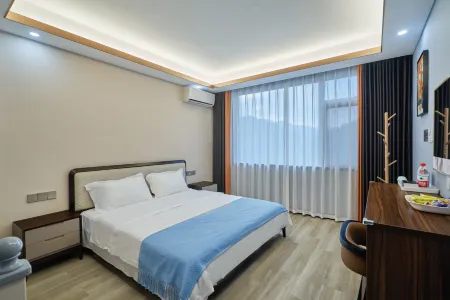 Leshui Shanju Villa Light Luxury Leisure Holiday Meisu (Hangzhou Fuyang Longlinba Branch) Отели рядом с достопримечательностью «Fuyang Longlinba Sceneic Area»