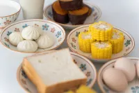 Story Mountain Wind Holiday Bed and Breakfast - petit déjeuner