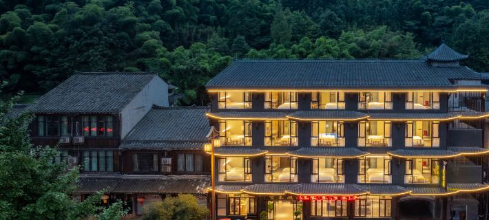 Xianlai Pavilion Hotel Liujiang Ancient Town Hotels in Hongya