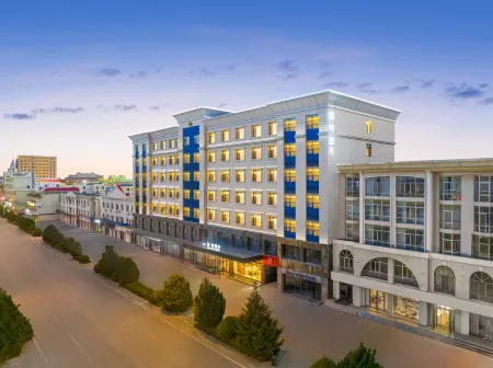 JAMES JOYCE COFFETEL Alxa Zuoqi Branch Отели рядом с достопримечательностью «Dingyuanying Ancient Town»