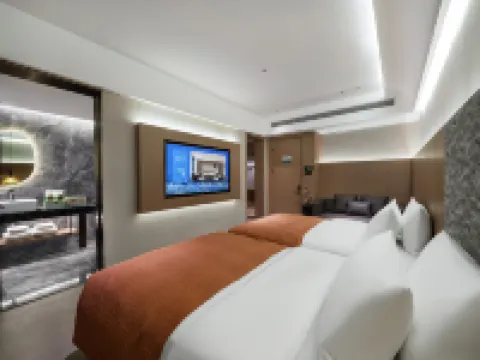 Nanyang Manyue Yueji Hotel (Zhongjing Avenue Wuyue Plaza) Hotel a Nanyang