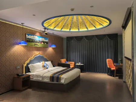 Cloud Tribe Mongolian Yuan Culture Hotel (Dazhao Historical and Cultural Tourism Area Branch) Отели рядом с достопримечательностью «Xilitu Zhao  Temple»