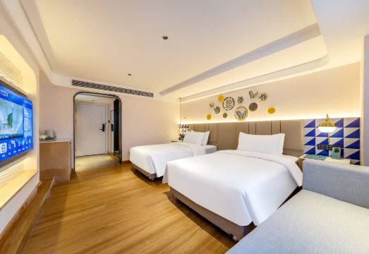 올리브 소셜 호텔의 세련된 객실 디자인