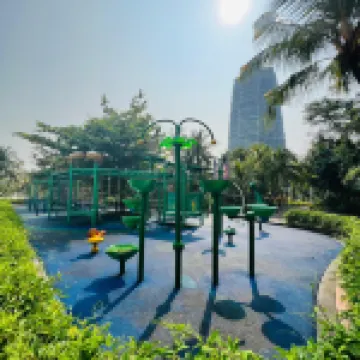 海景一房一衛4人高級公寓森林城市 1E-901