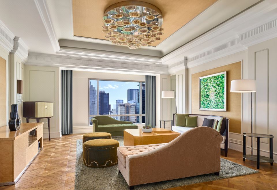 JW 메리어트 호텔 로비 또는 객실 내부