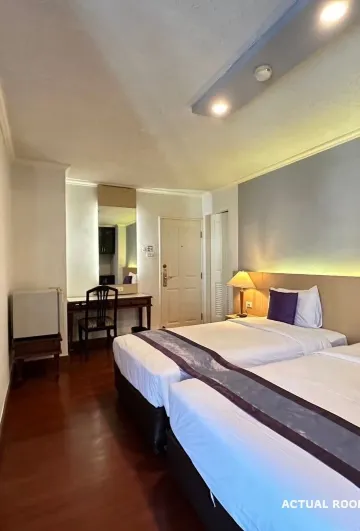 ห้องซูพีเรียร์ เตียงเดี่ยว 2 เตียง