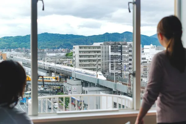 Kyoto Station and surrounding areas